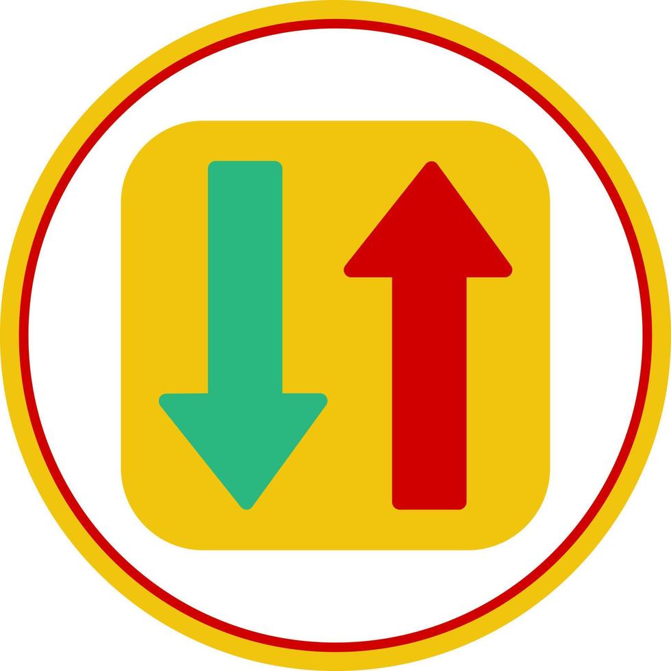 Sort Alpha Up Alt Vector Icon Design