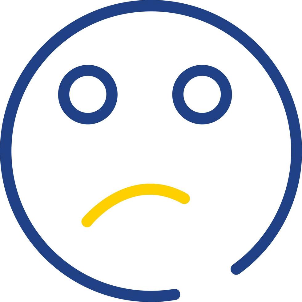 Sad Cry Vector Icon Design