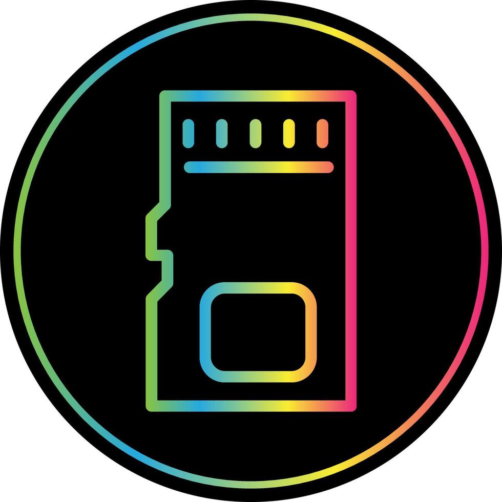 Sd Card Vector Icon Design