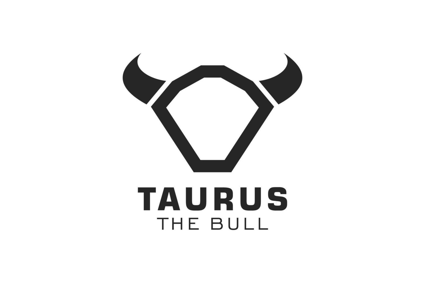 Letter O logo, Bull logo,head bull logo, monogram Logo Design Template Element vector