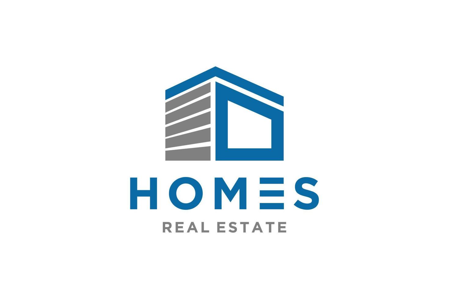 Letter O for Real Estate Remodeling Logo. Construction Architecture Building Logo Design Template Element. vector