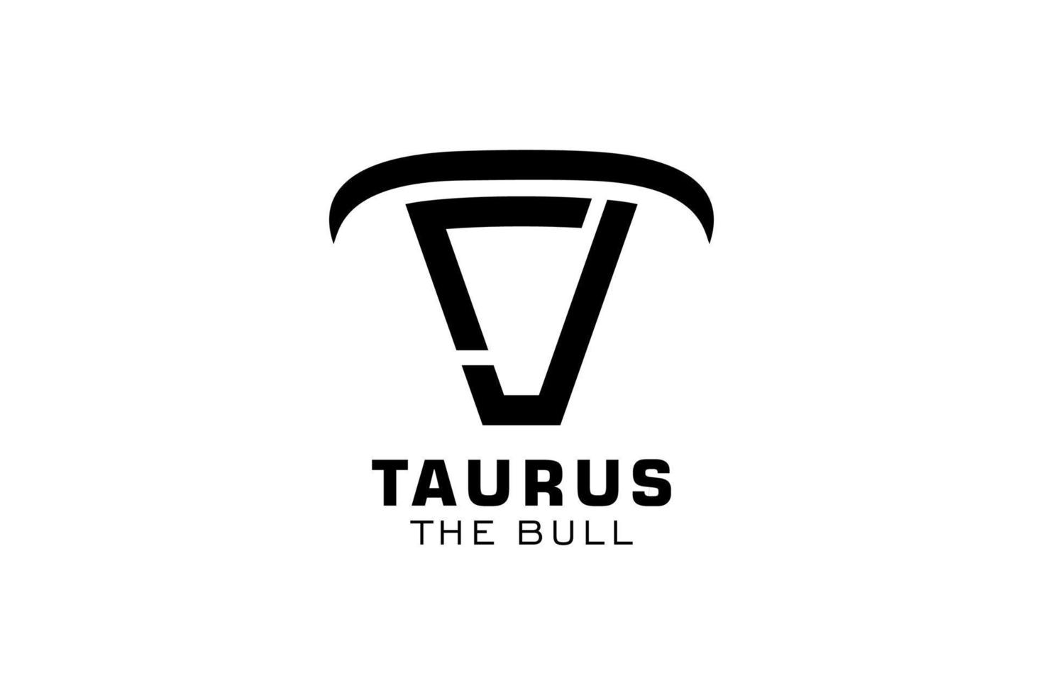 Letter J logo, Bull logo,head bull logo, monogram Logo Design Template Element vector