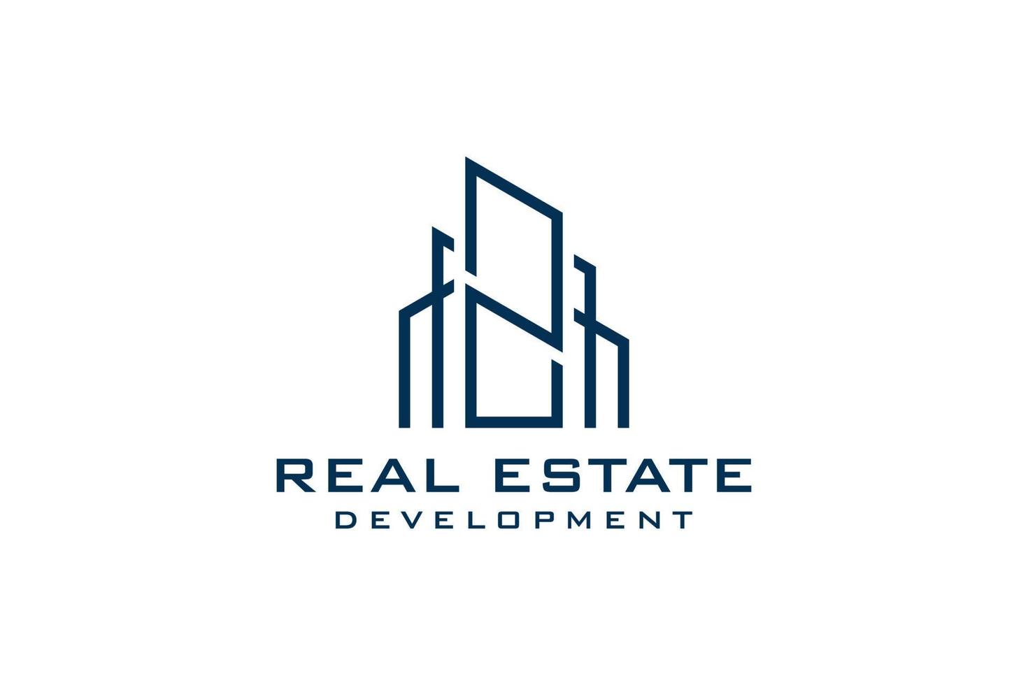 Letter Z for Real Estate Remodeling Logo. Construction Architecture Building Logo Design Template Element. vector