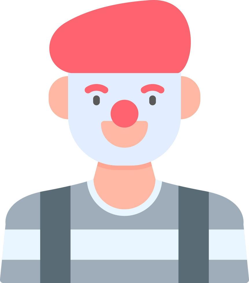 Mime Creative Icon Design vector