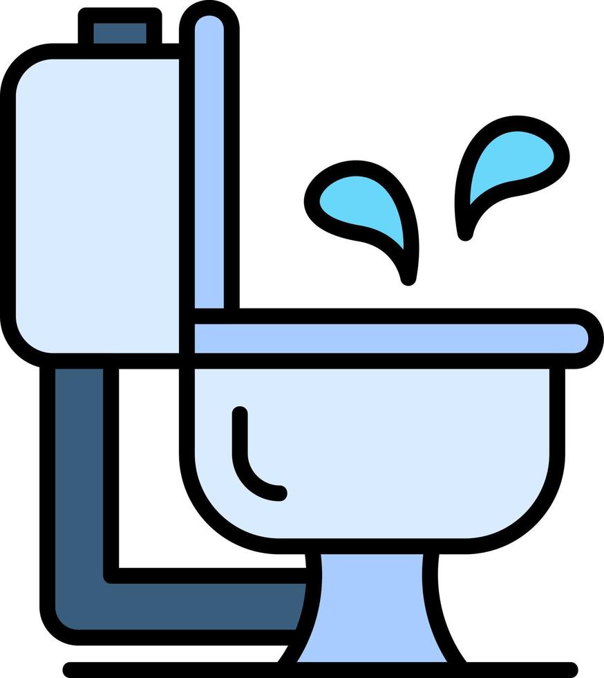 Toilet Creative Icon Design vector