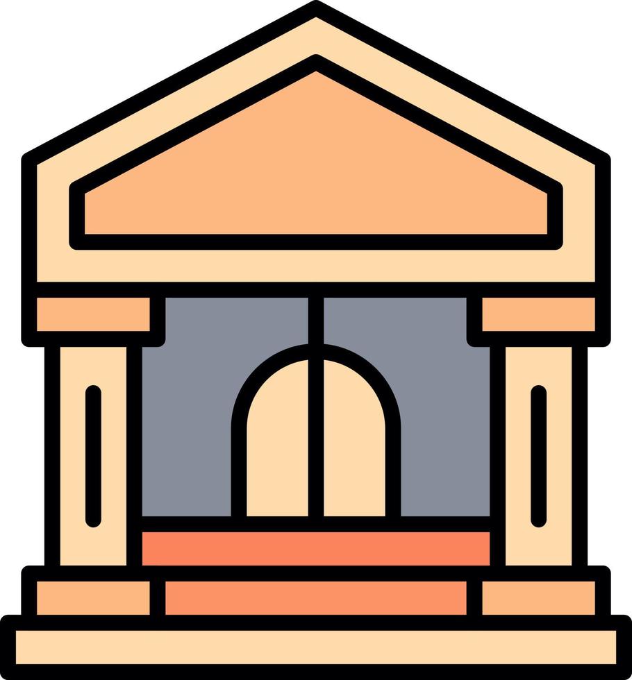 Museum Creative Icon Design vector