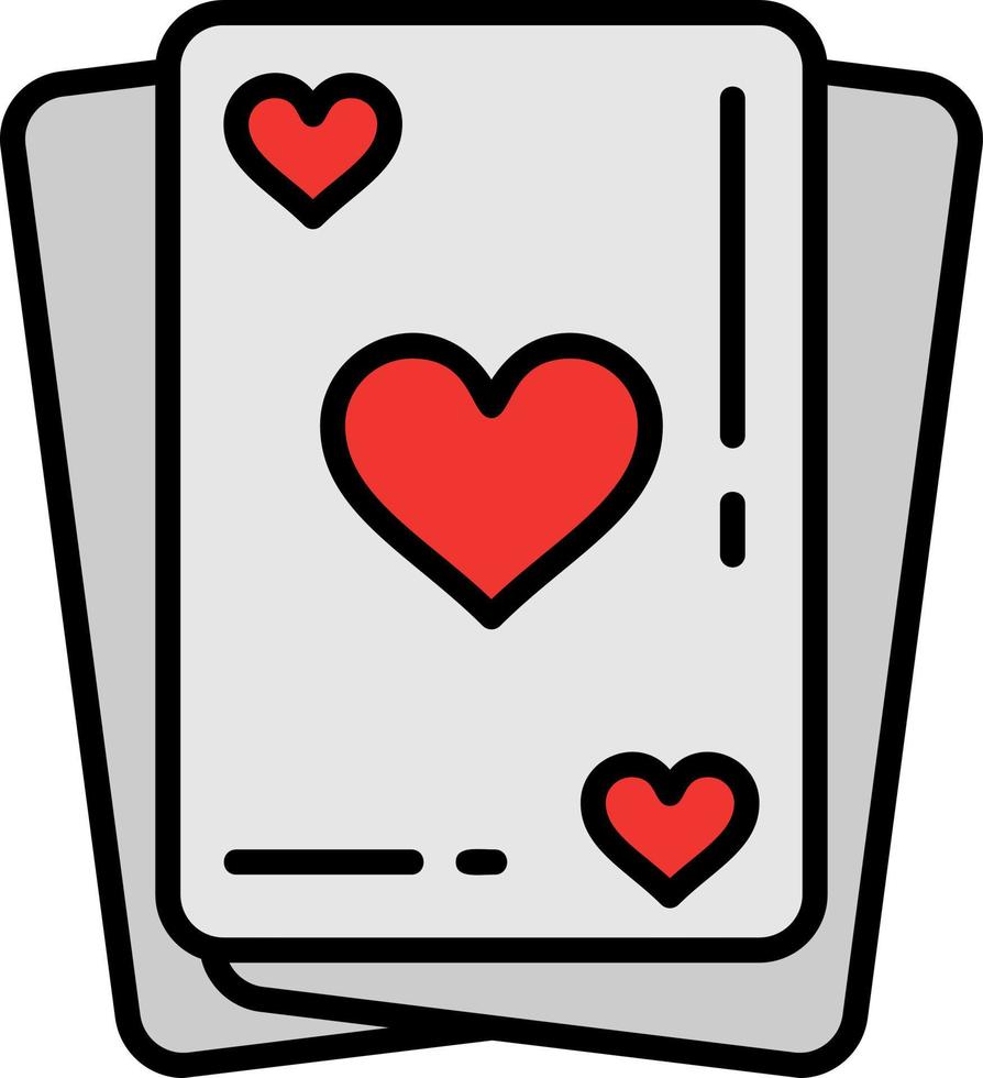 Playing Cards Creative Icon Design vector