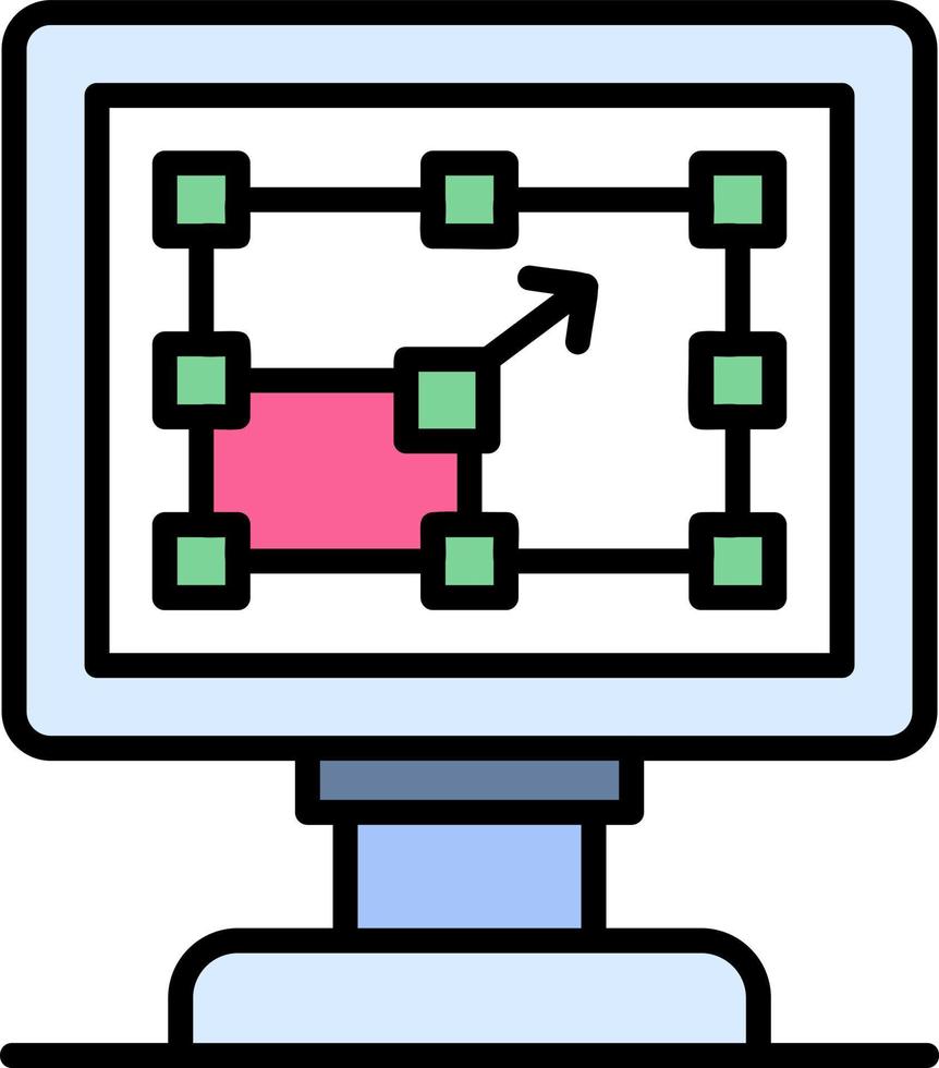 Scale Creative Icon Design vector