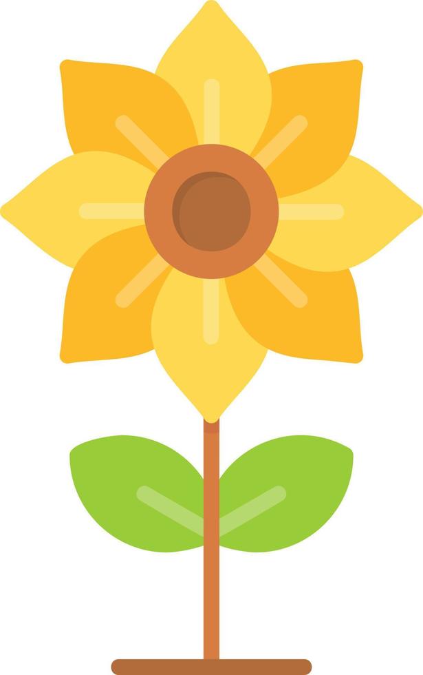 diseño de icono creativo de flor vector