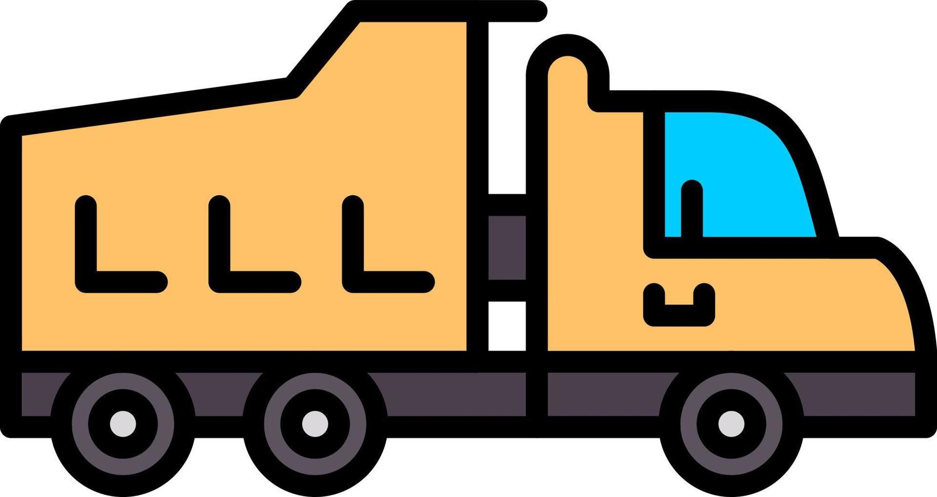 Truck Creative Icon Design vector