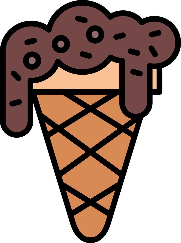 diseño de icono creativo de helado vector