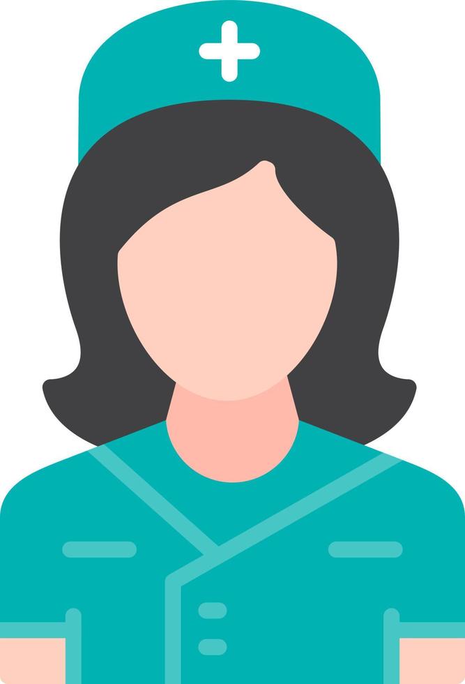Nurse Creative Icon Design vector