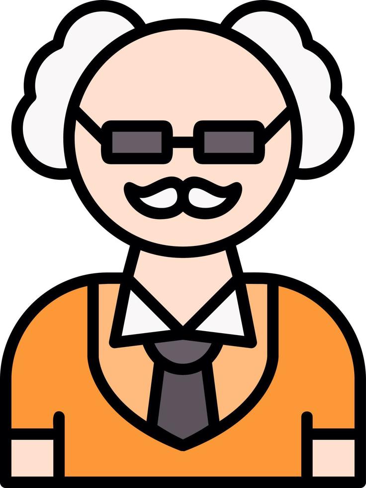 Professor Creative Icon Design vector