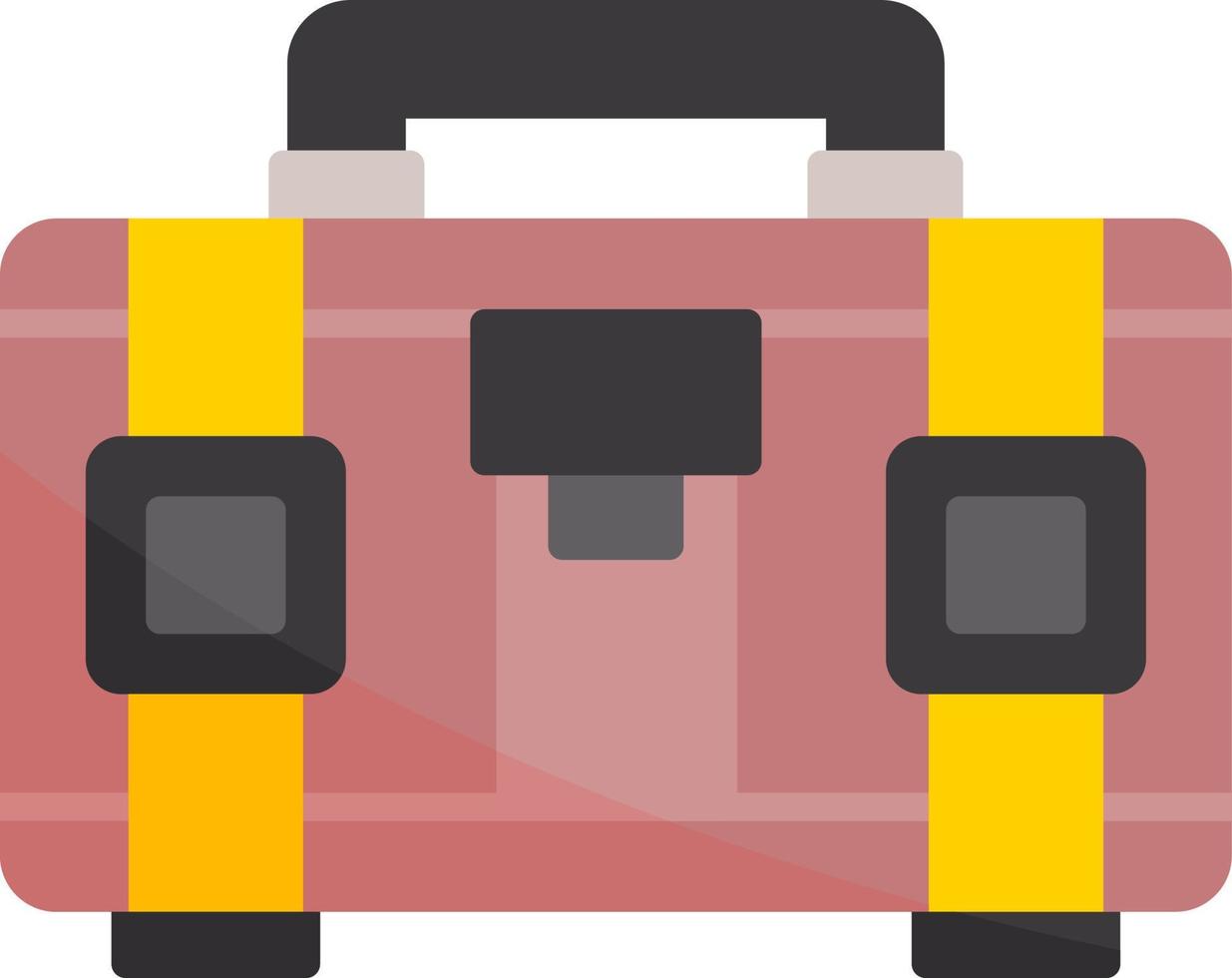 Luggage Creative Icon Design vector