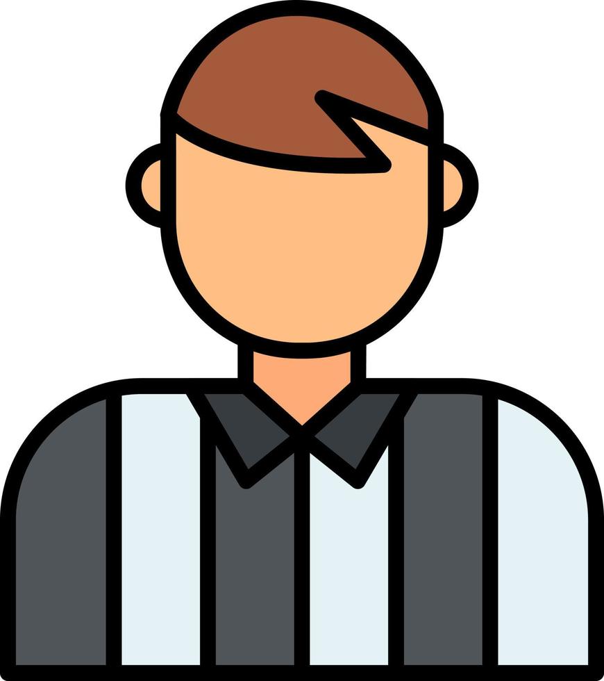 Referee Creative Icon Design vector