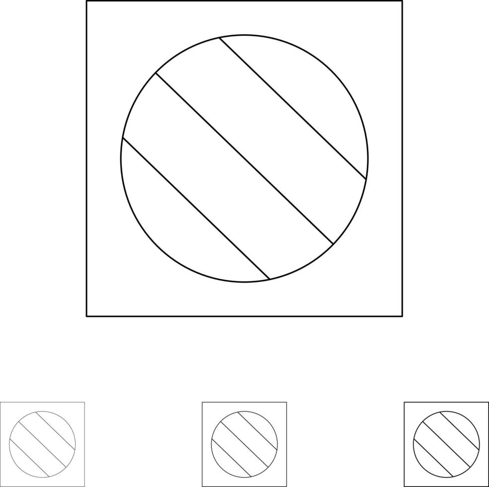 Full Shadow Editing Photo Shadow Bold and thin black line icon set vector