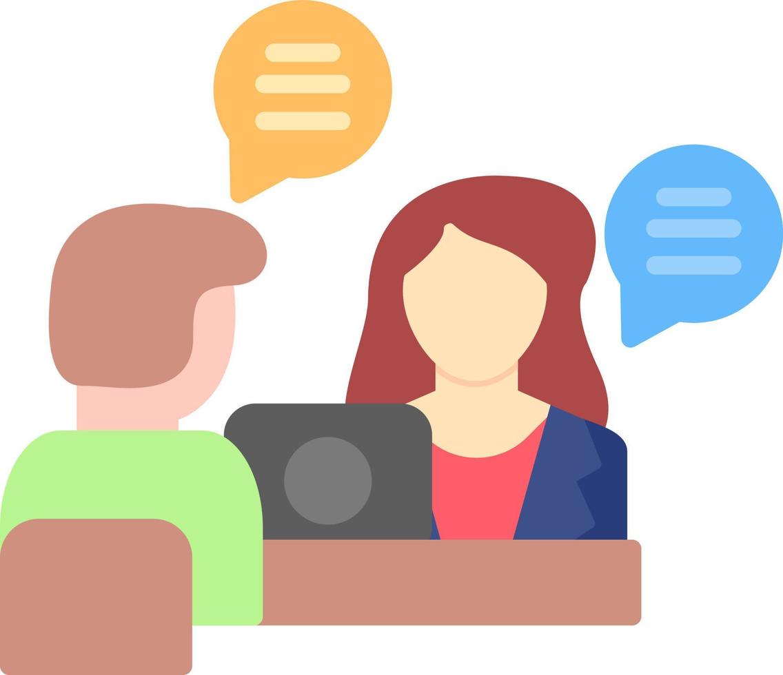 Meeting Creative Icon Design vector