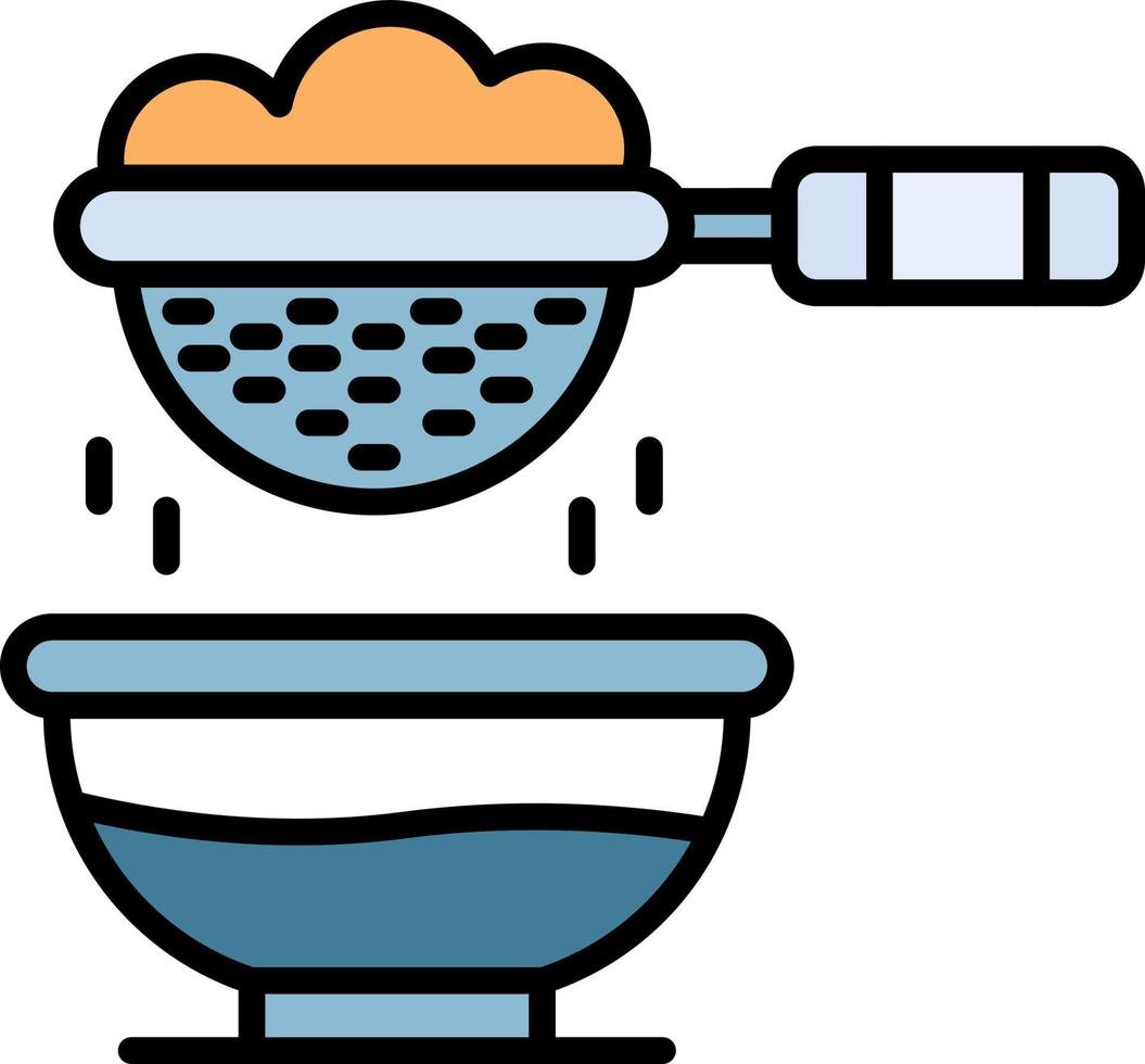 Strainer Creative Icon Design vector