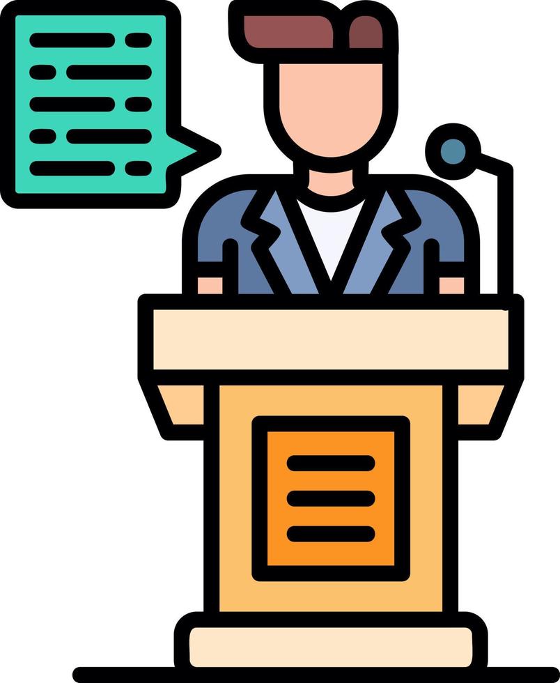 Speech Creative Icon Design vector