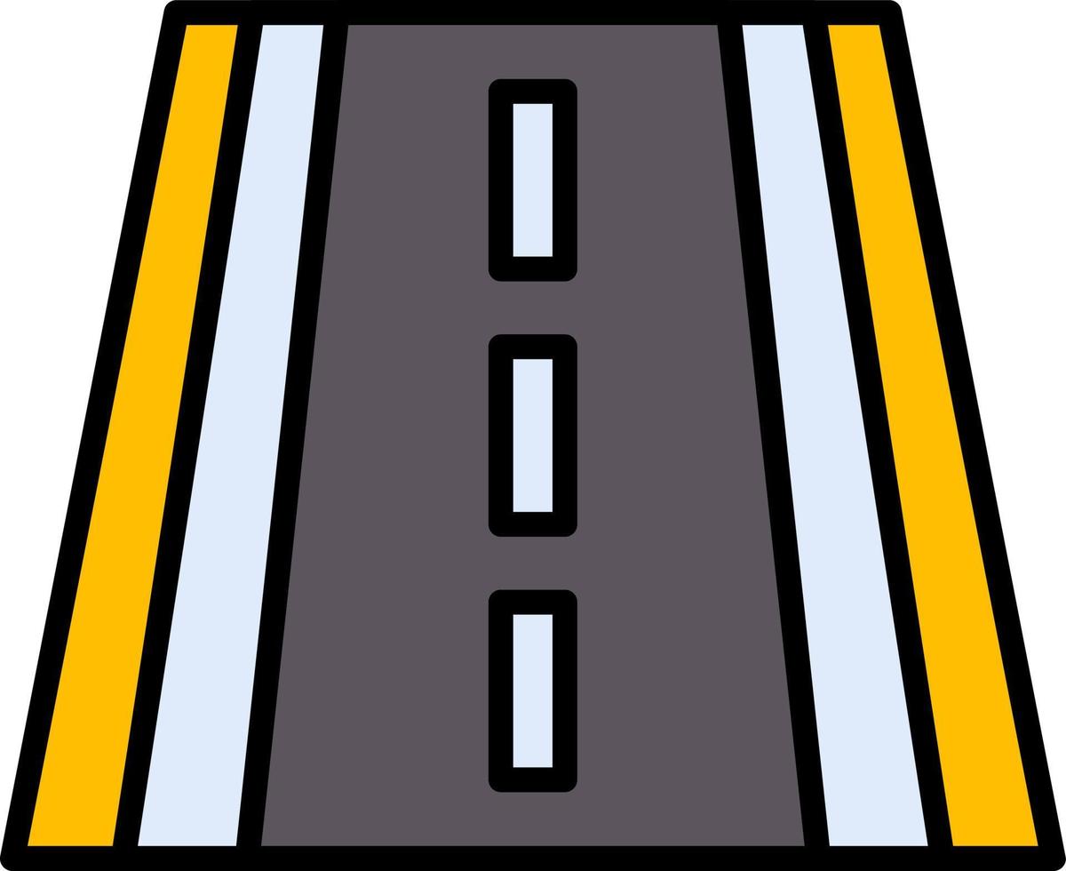 Motorway Creative Icon Design vector