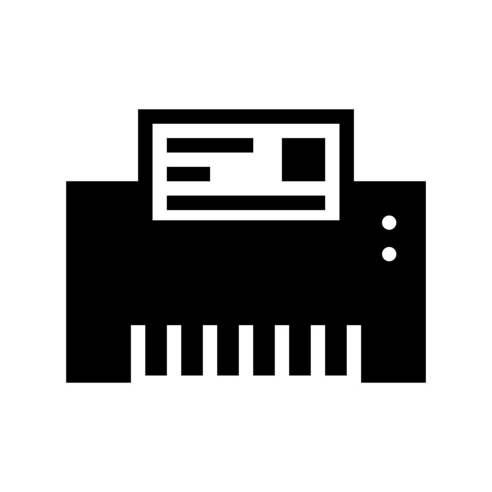 paper sheredder ,polygonal icon. vector