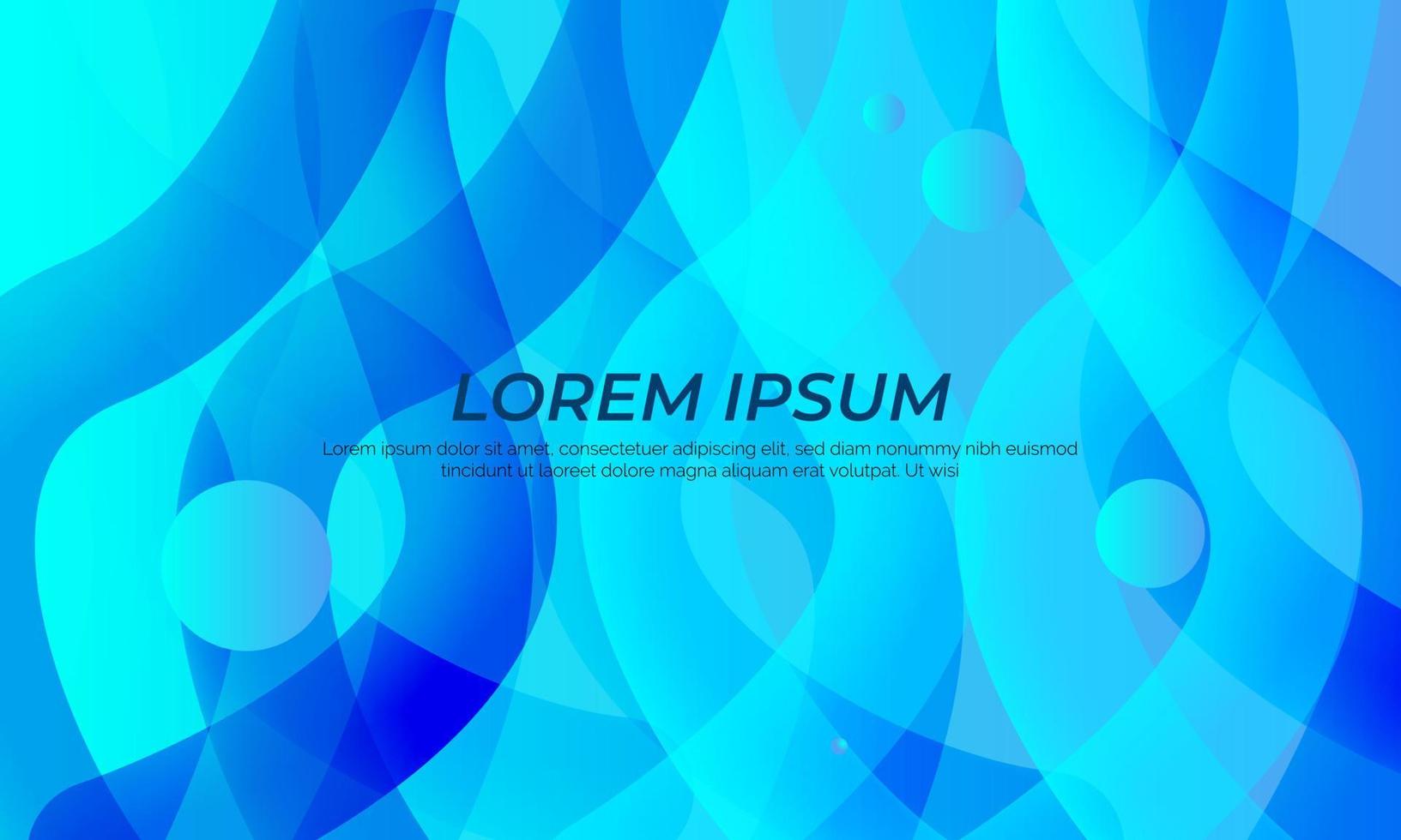 Abstract light blue gradient modern background wallpaper template vector