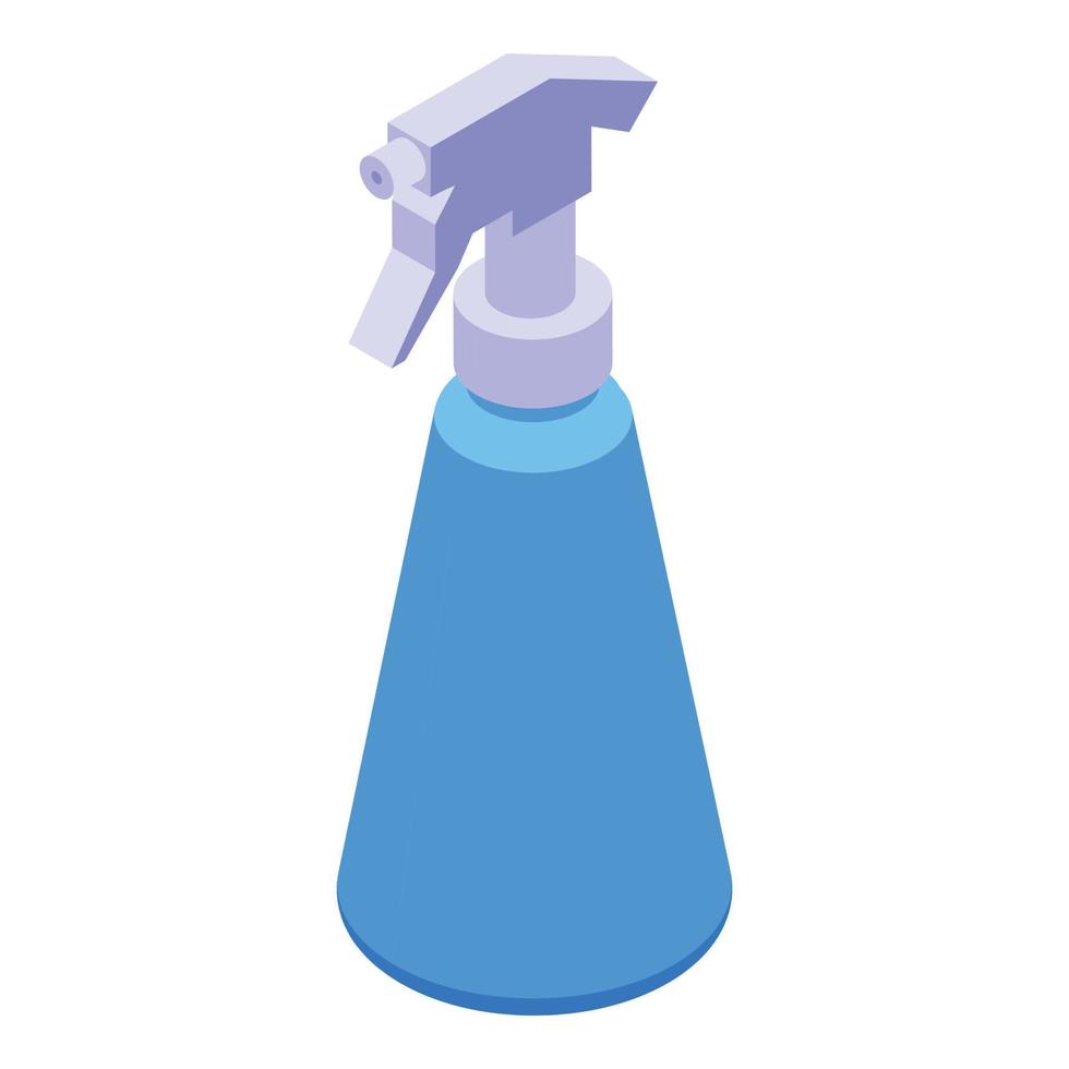 Disinfect spray icon isometric vector. Clean bottle vector