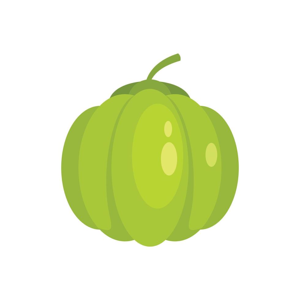 Guava icon flat isolated vector