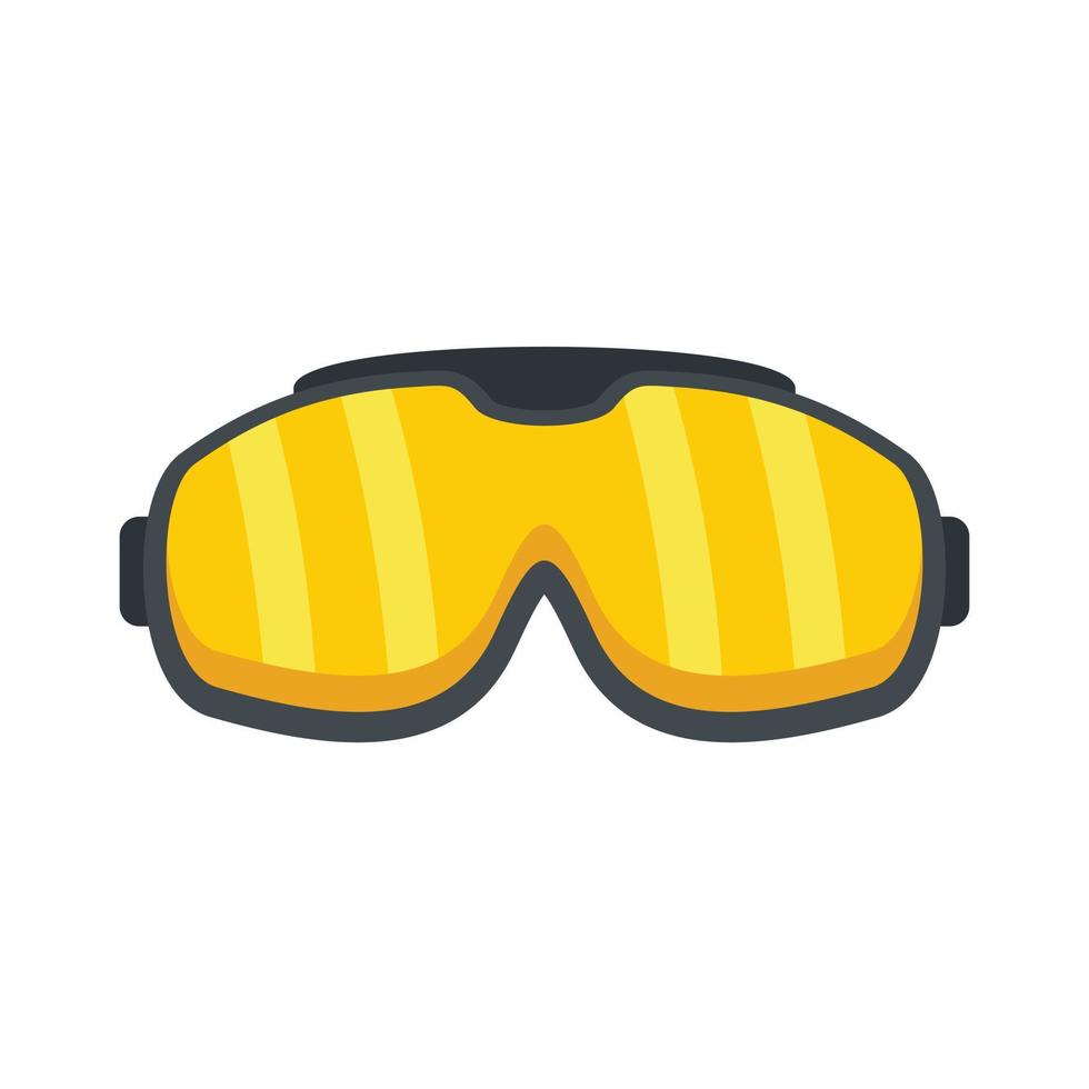 Uv protection sunglasses icon flat isolated vector