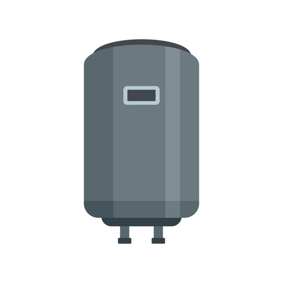 Gas boiler icon flat isolated vector