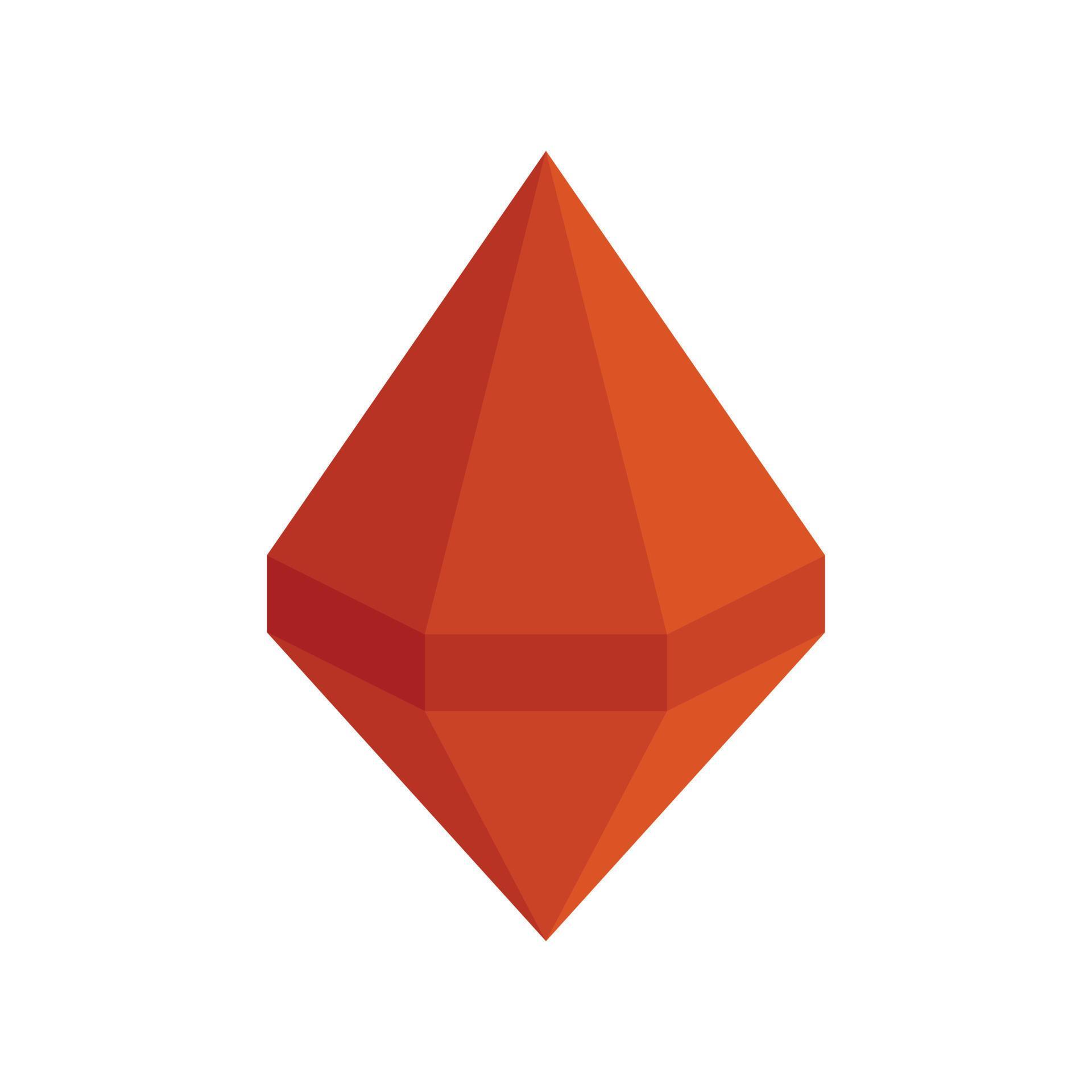 icono de rubí vector aislado plano 15062138 Vector en Vecteezy