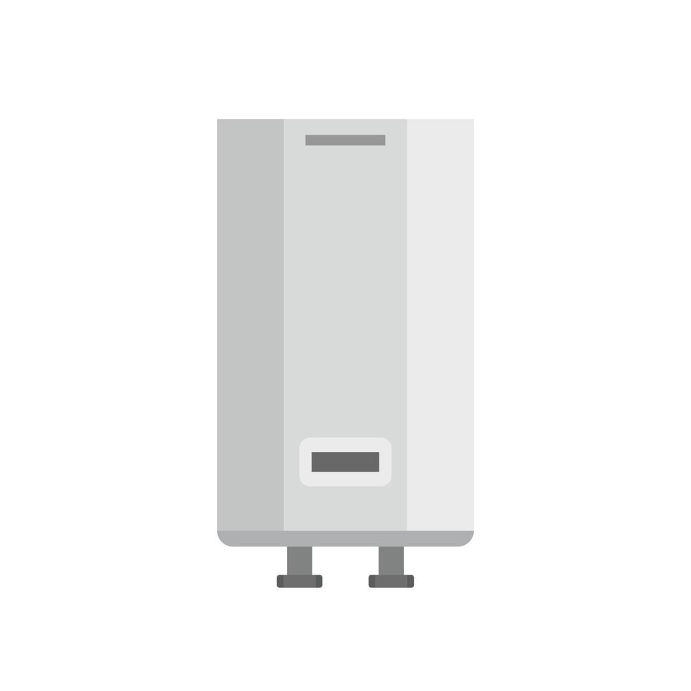 Boiler tank icon flat isolated vector