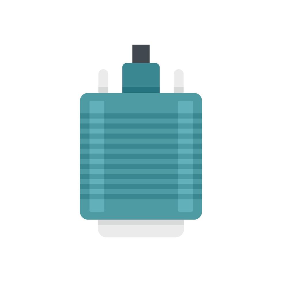 Vga adapter icon flat isolated vector