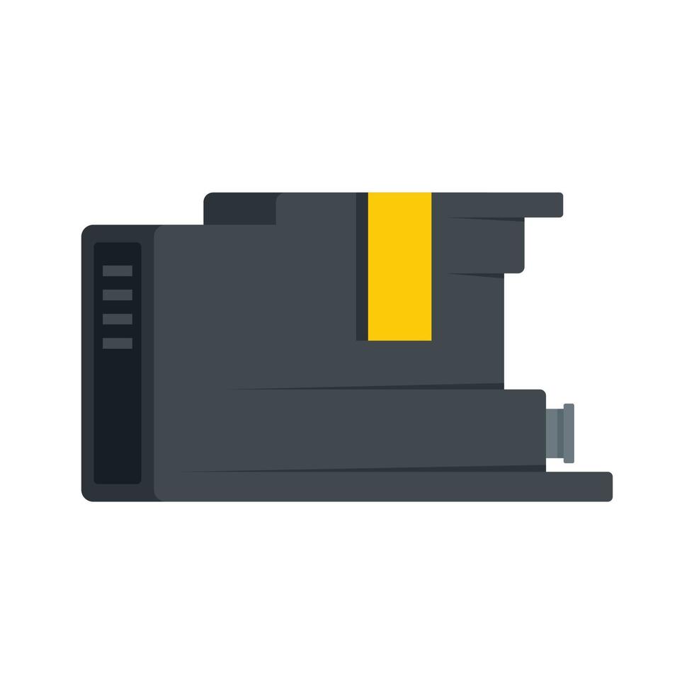 Cartridge icon flat isolated vector