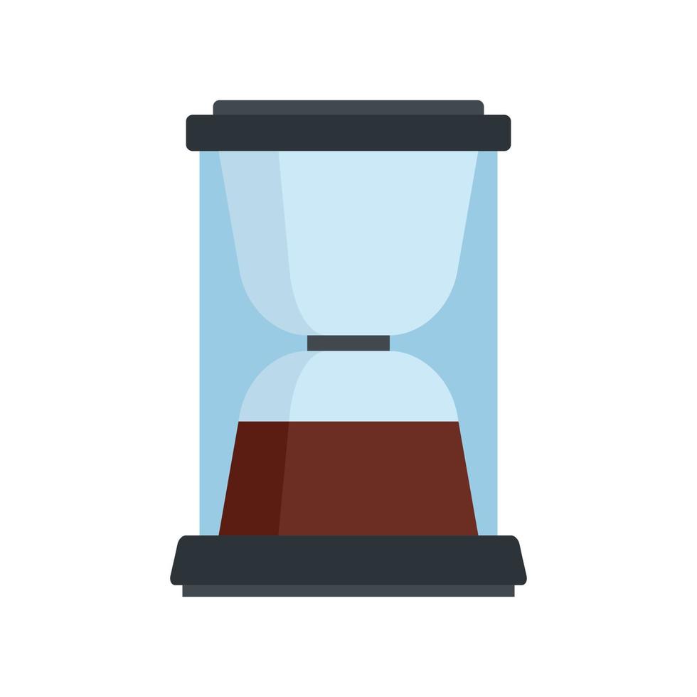 Holder coffee machine icon flat isolated vector