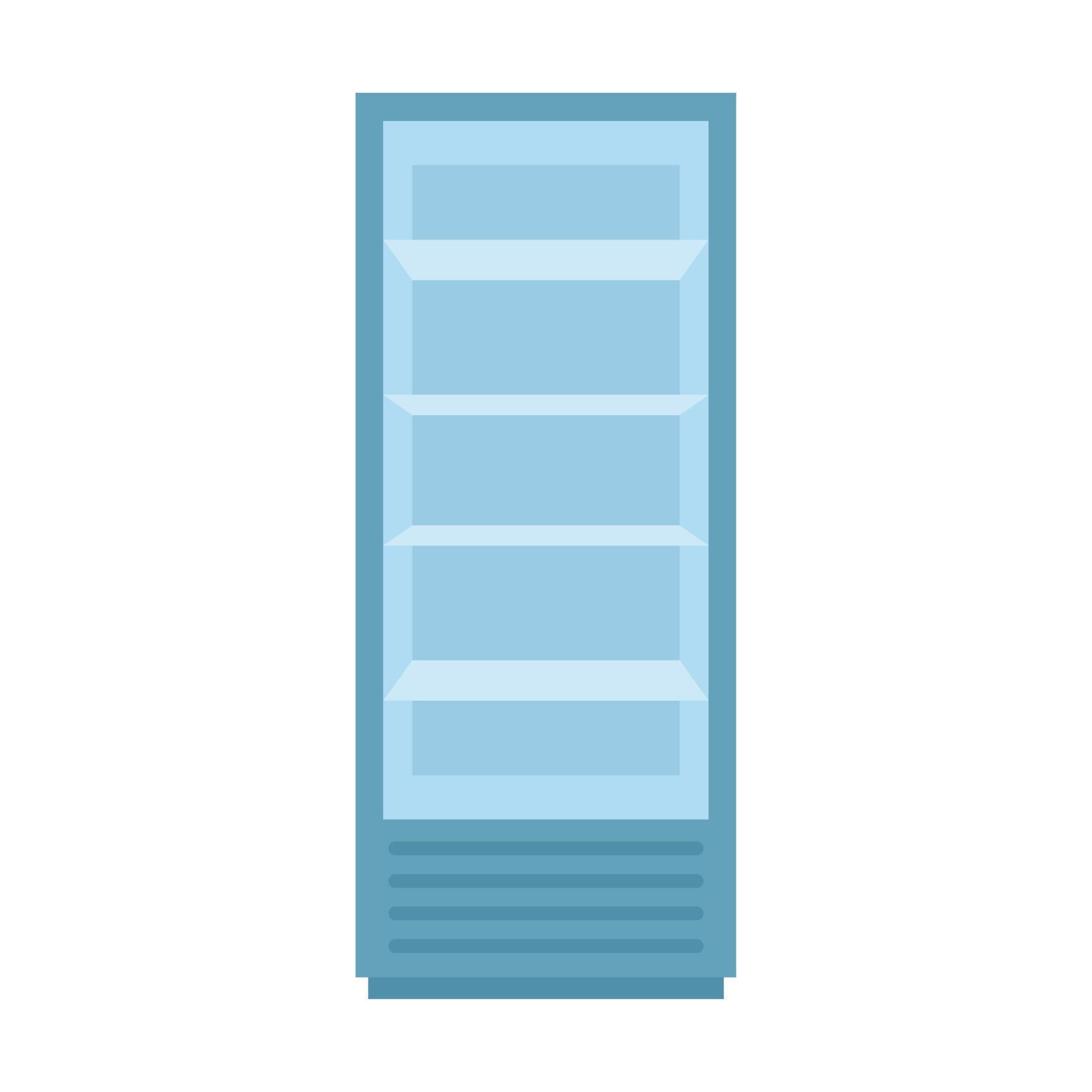 Drink fridge icon flat isolated vector 15063396 Vector Art at Vecteezy