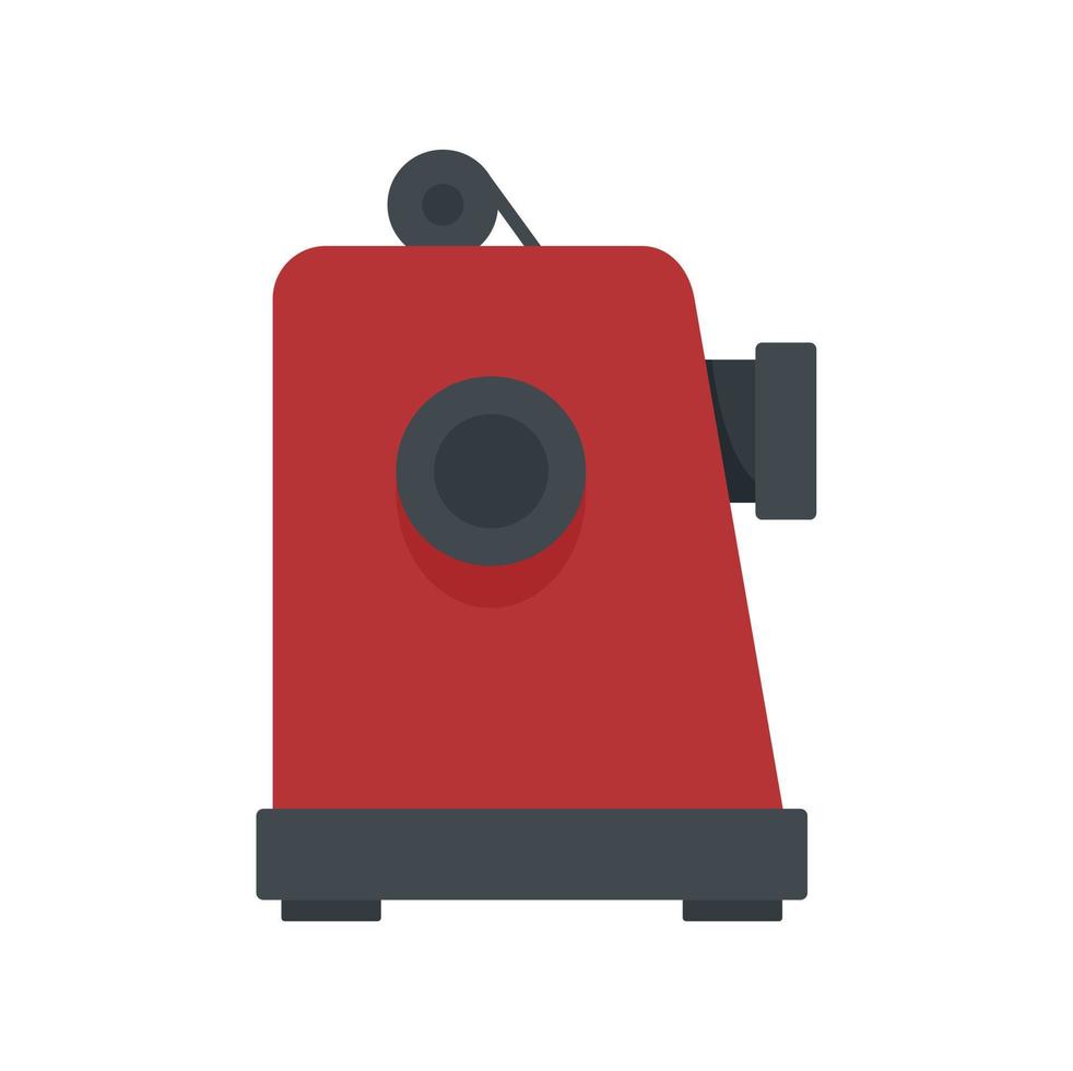 Film projector icon flat isolated vector