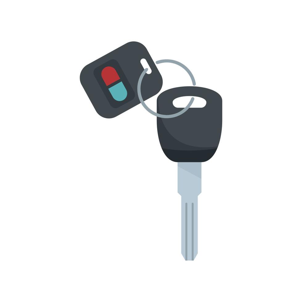 icono de equipo de alarma de coche vector aislado plano