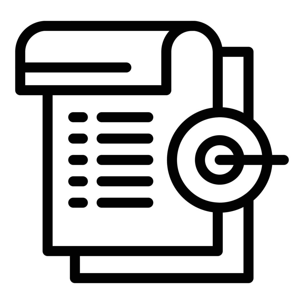 Teamwork paper icon outline vector. Corporate team vector