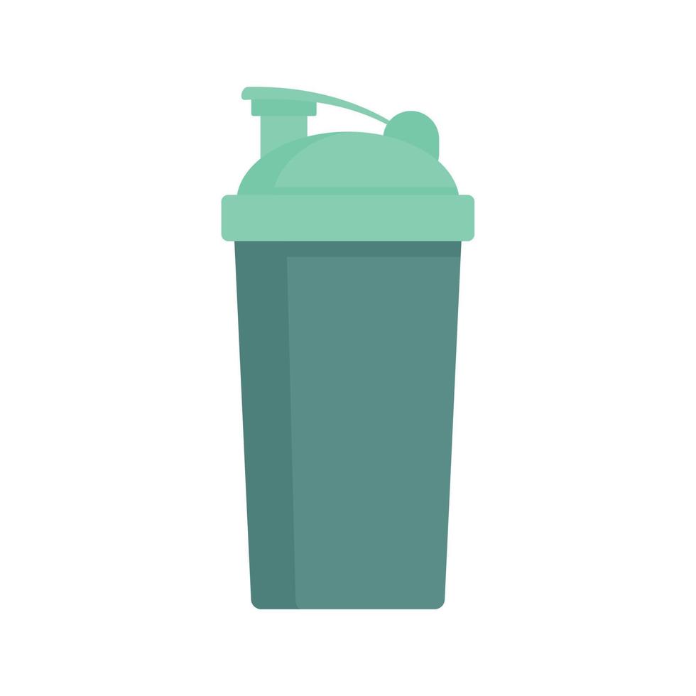 Sport shaker icon flat isolated vector