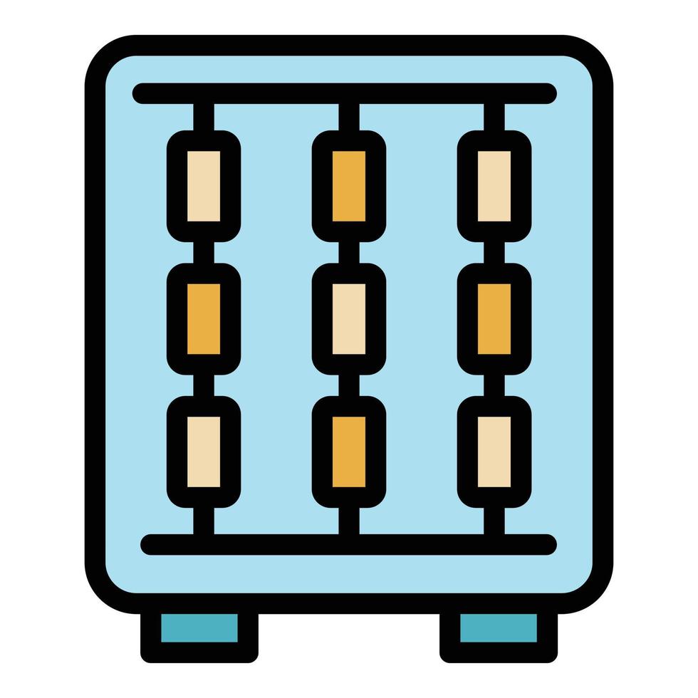 Automatic textile tool icon color outline vector