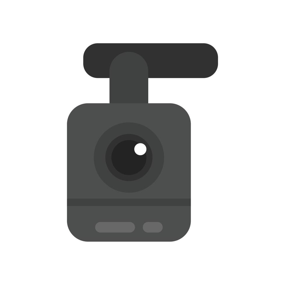 Dvr icon flat isolated vector