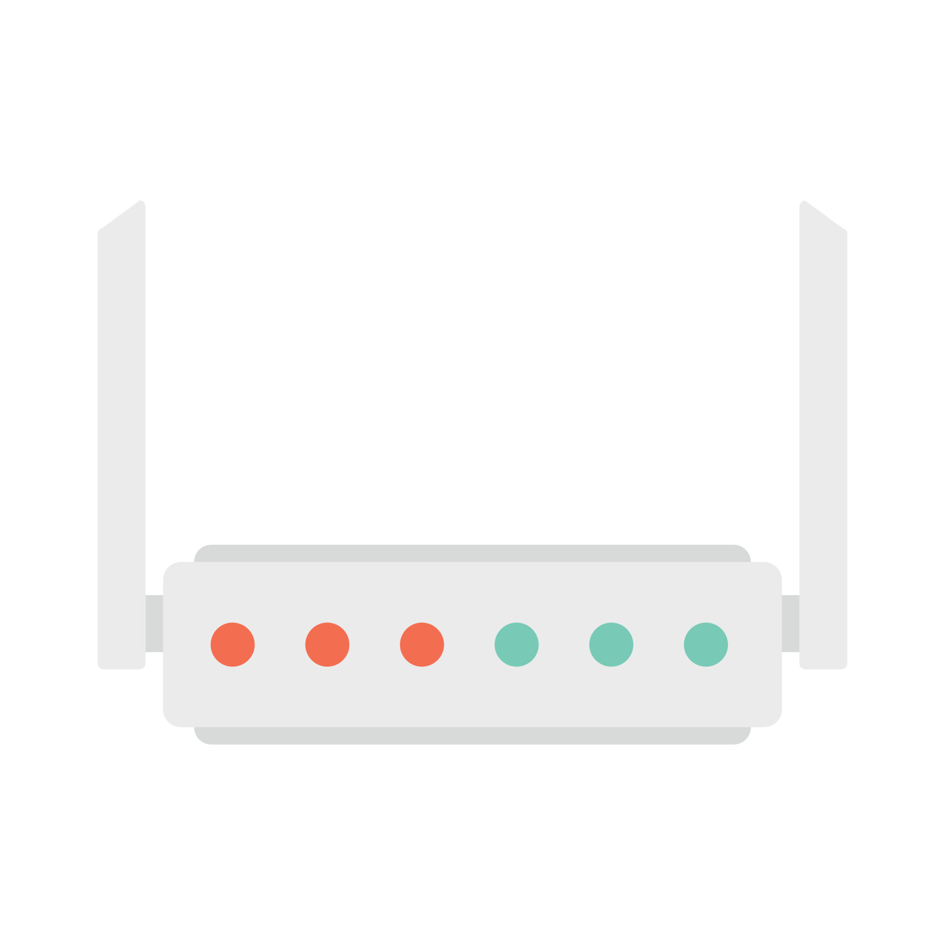 Broadband router icon flat isolated vector 15064732 Vector Art at Vecteezy