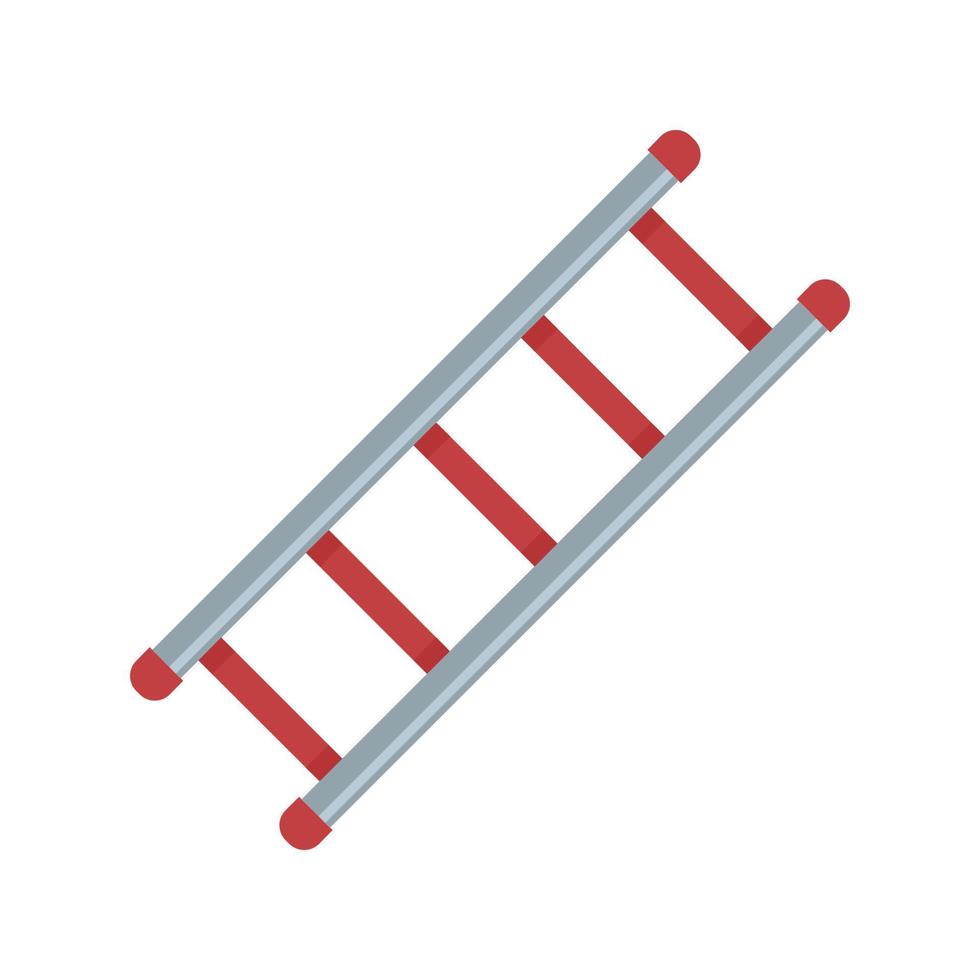 Ladder icon flat isolated vector