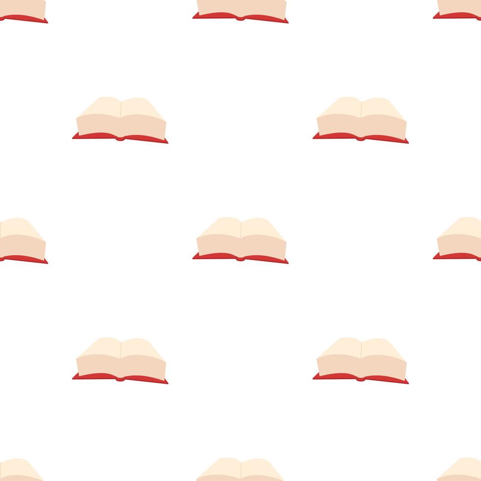 Opened big book pattern seamless vector