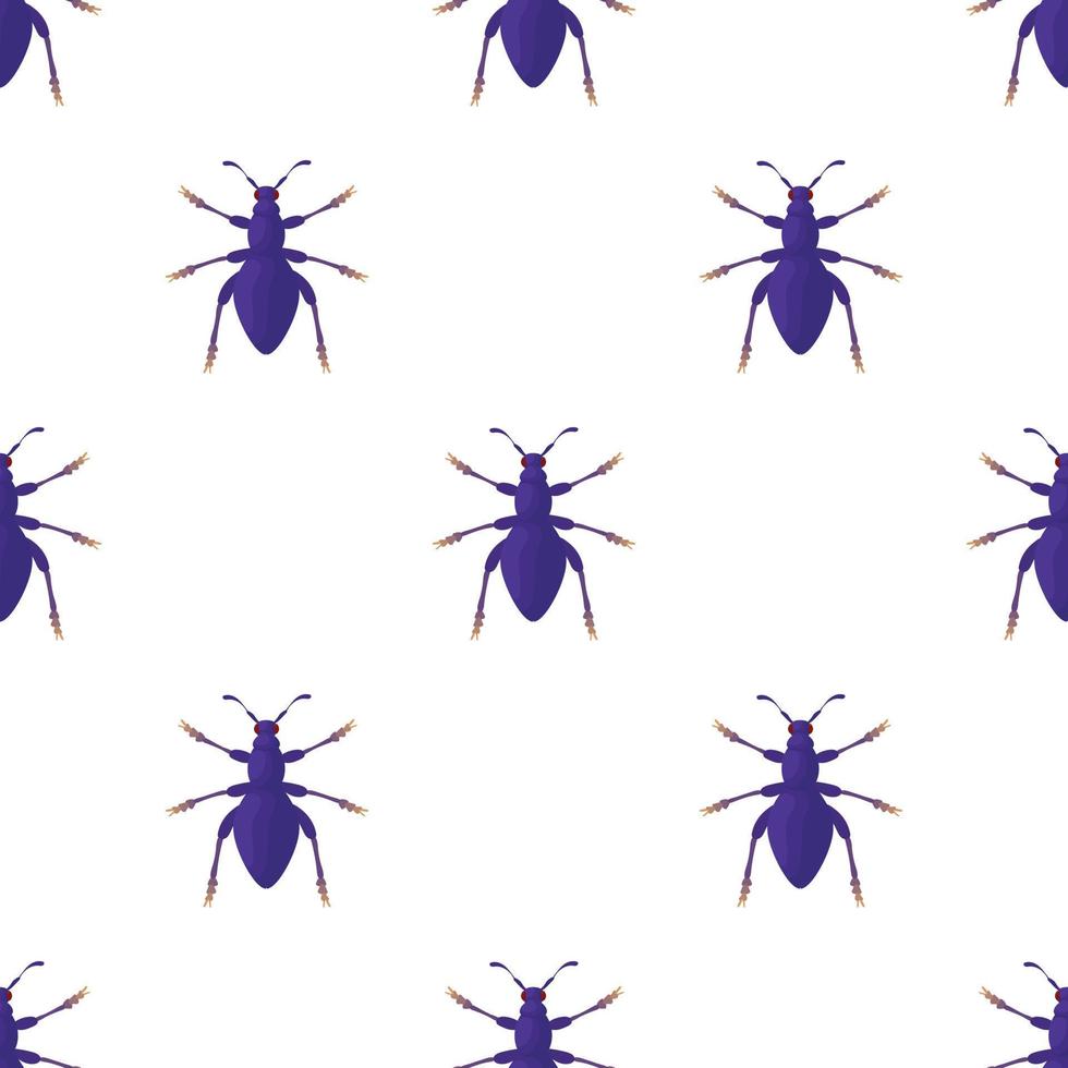 Bug pattern seamless vector