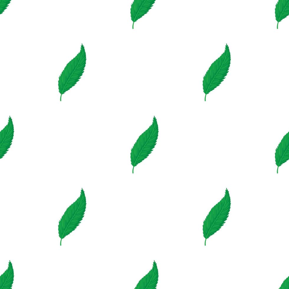 Leaf pattern seamless vector