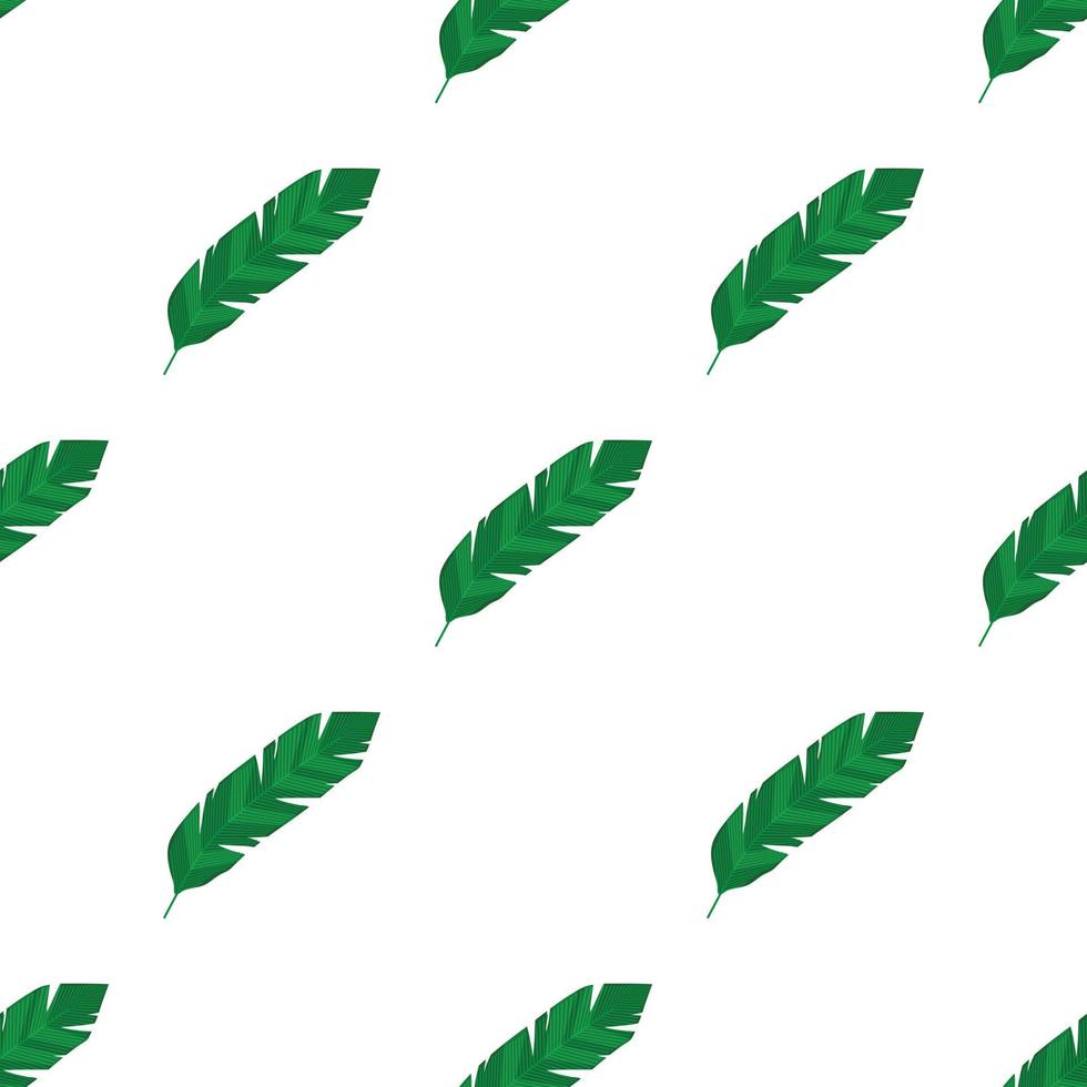 Banana leaf pattern seamless vector