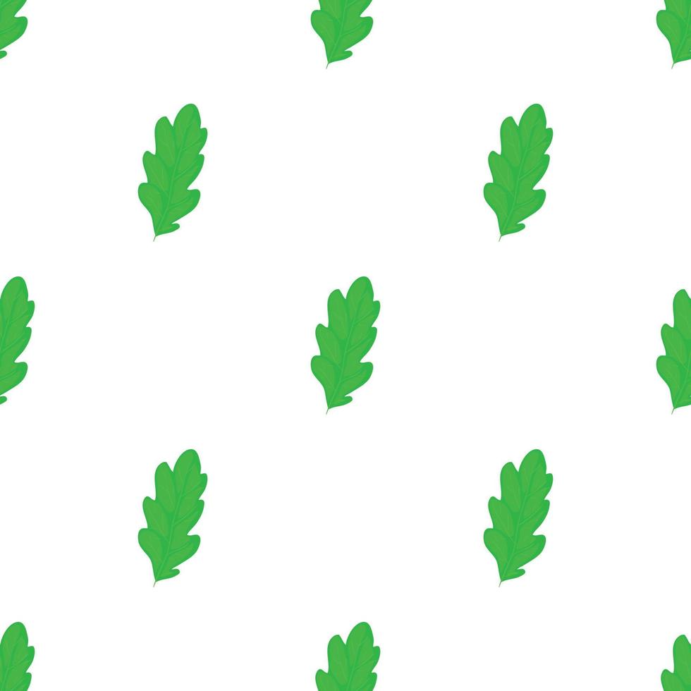 Oak leaf pattern seamless vector