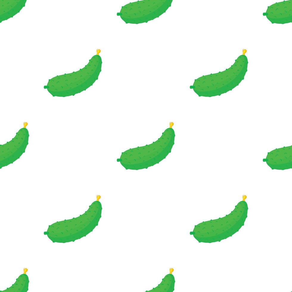 Cucumber pattern seamless vector